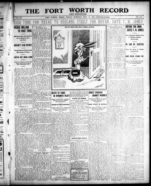 The Fort Worth Record and Register (Fort Worth, Tex.), Vol. 11, No. 214, Ed. 1 Friday, May 17, 1907