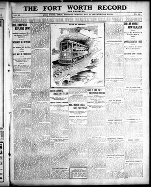 The Fort Worth Record and Register (Fort Worth, Tex.), Vol. 11, No. 215, Ed. 1 Saturday, May 18, 1907