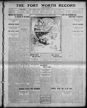The Fort Worth Record and Register (Fort Worth, Tex.), Vol. 11, No. 286, Ed. 1 Sunday, July 28, 1907