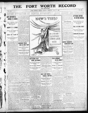 The Fort Worth Record and Register (Fort Worth, Tex.), Vol. 12, No. 264, Ed. 1 Monday, July 6, 1908