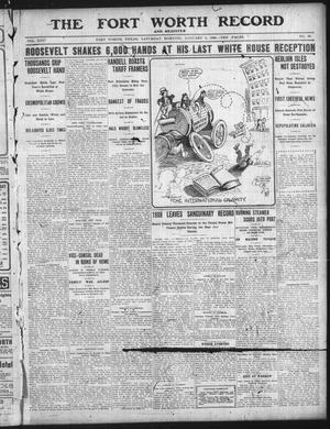 The Fort Worth Record and Register (Fort Worth, Tex.), Vol. 13, No. 79, Ed. 1 Saturday, January 2, 1909