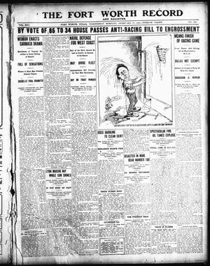 The Fort Worth Record and Register (Fort Worth, Tex.), Vol. 13, No. 125, Ed. 1 Wednesday, February 17, 1909