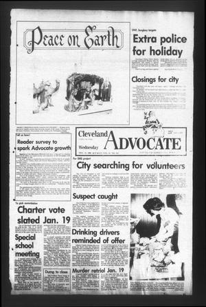 Cleveland Advocate (Cleveland, Tex.), Vol. 61, No. 103, Ed. 1 Wednesday, December 24, 1980