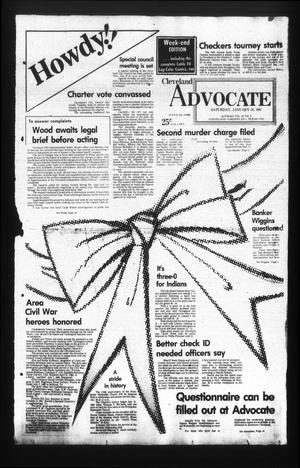 Primary view of object titled 'Cleveland Advocate (Cleveland, Tex.), Vol. 62, No. 8, Ed. 1 Saturday, January 24, 1981'.