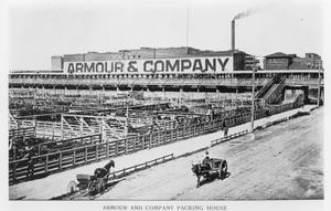Primary view of object titled 'Armour and Company Packing House'.