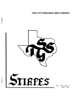 Stirpes, Volume 25, Number 2, June 1985