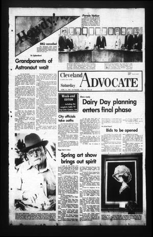 Primary view of object titled 'Cleveland Advocate (Cleveland, Tex.), Vol. 62, No. 30, Ed. 1 Saturday, April 11, 1981'.