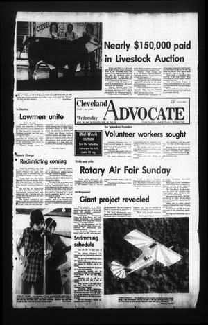 Primary view of object titled 'Cleveland Advocate (Cleveland, Tex.), Vol. 62, No. 35, Ed. 1 Wednesday, April 29, 1981'.