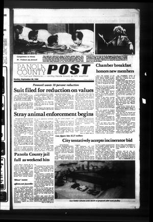 Panola County Post (Carthage, Tex.), Vol. 11, No. 25, Ed. 1 Sunday, September 30, 1984