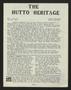 Thumbnail image of item number 1 in: 'The Hutto Heritage (Hutto, Tex.), Vol. 1, No. 18, Ed. 1 Tuesday, June 24, 1986'.