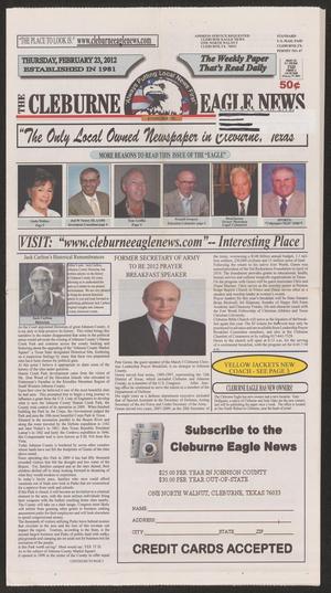 The Cleburne Eagle News (Cleburne, Tex.), Ed. 1 Thursday, February 23, 2012