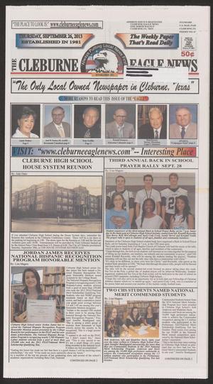 The Cleburne Eagle News (Cleburne, Tex.), Ed. 1 Thursday, September 26, 2013