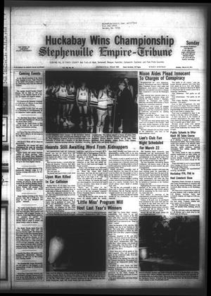 Primary view of object titled 'Stephenville Empire-Tribune (Stephenville, Tex.), Vol. 105, No. 59, Ed. 1 Sunday, March 10, 1974'.