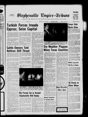 Stephenville Empire-Tribune (Stephenville, Tex.), Vol. 105, No. 173, Ed. 1 Sunday, July 21, 1974
