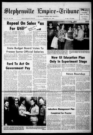 Stephenville Empire-Tribune (Stephenville, Tex.), Vol. 107, No. 240, Ed. 1 Tuesday, November 9, 1976