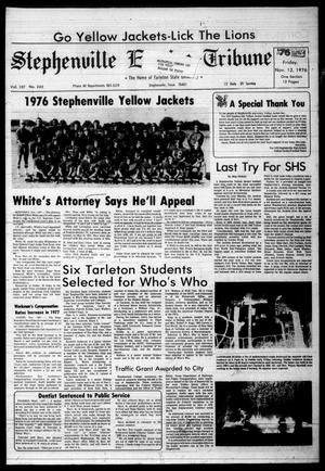 Stephenville Empire-Tribune (Stephenville, Tex.), Vol. 107, No. 243, Ed. 1 Friday, November 12, 1976
