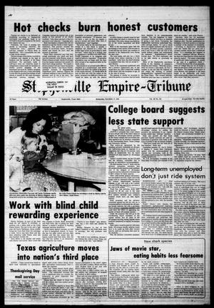 Stephenville Empire-Tribune (Stephenville, Tex.), Vol. 107, No. 247, Ed. 1 Wednesday, November 17, 1976