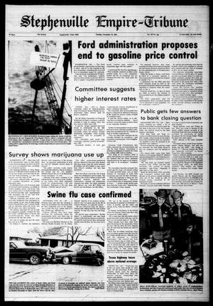 Stephenville Empire-Tribune (Stephenville, Tex.), Vol. 107, No. 252, Ed. 1 Tuesday, November 23, 1976