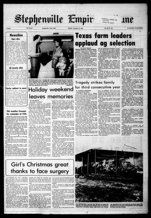 Stephenville Empire-Tribune (Stephenville, Tex.), Vol. 107, No. 272, Ed. 1 Monday, December 27, 1976