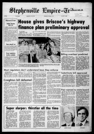 Stephenville Empire-Tribune (Stephenville, Tex.), Vol. 107, No. 309, Ed. 1 Wednesday, February 9, 1977