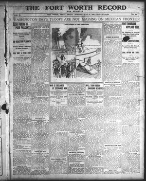 Primary view of object titled 'The Fort Worth Record and Register (Fort Worth, Tex.), Vol. 10, No. 285, Ed. 1 Friday, July 27, 1906'.