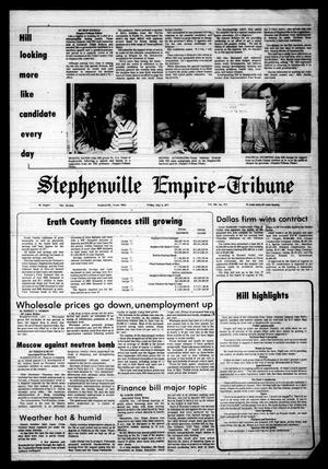 Stephenville Empire-Tribune (Stephenville, Tex.), Vol. 108, No. 274, Ed. 1 Friday, July 8, 1977