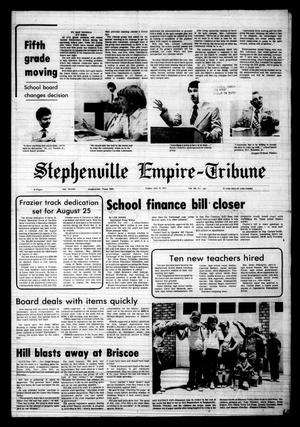 Primary view of object titled 'Stephenville Empire-Tribune (Stephenville, Tex.), Vol. 108, No. 280, Ed. 1 Friday, July 15, 1977'.