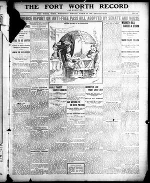 The Fort Worth Record and Register (Fort Worth, Tex.), Vol. 11, No. 156, Ed. 1 Wednesday, March 20, 1907