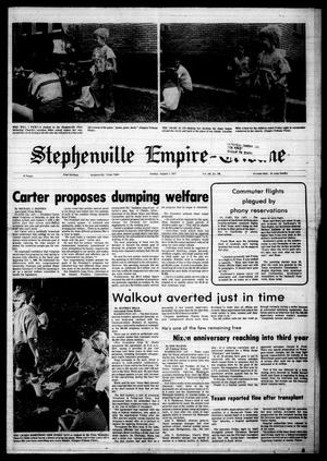 Stephenville Empire-Tribune (Stephenville, Tex.), Vol. 108, No. 298, Ed. 1 Sunday, August 7, 1977