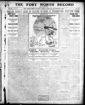 Primary view of object titled 'The Fort Worth Record and Register (Fort Worth, Tex.), Vol. 11, No. 166, Ed. 1 Saturday, March 30, 1907'.