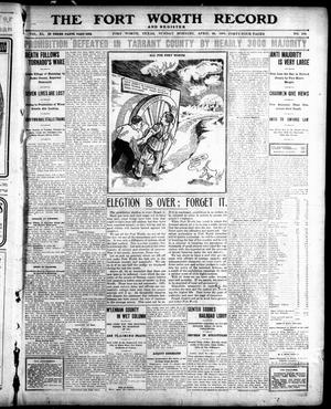The Fort Worth Record and Register (Fort Worth, Tex.), Vol. 11, No. 195, Ed. 1 Sunday, April 28, 1907