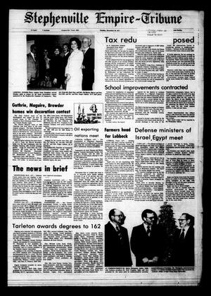 Primary view of object titled 'Stephenville Empire-Tribune (Stephenville, Tex.), Vol. 109, No. 110, Ed. 1 Tuesday, December 20, 1977'.