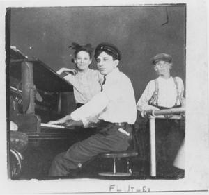 Children around a Piano
