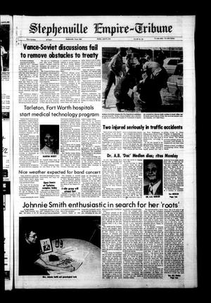 Primary view of object titled 'Stephenville Empire-Tribune (Stephenville, Tex.), Vol. 109, No. 214, Ed. 1 Sunday, April 23, 1978'.