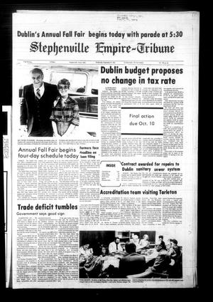 Stephenville Empire-Tribune (Stephenville, Tex.), Vol. 110, No. 38, Ed. 1 Wednesday, September 27, 1978