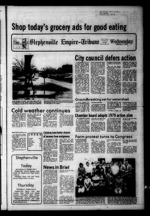Stephenville Empire-Tribune (Stephenville, Tex.), Vol. 110, No. 151, Ed. 1 Wednesday, February 7, 1979
