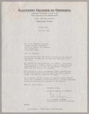 [Letter from A. T. Whayne to I. H. Kempner. June 15, 1953]