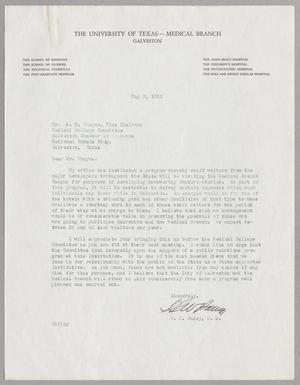Primary view of object titled '[Letter from H. W. Paley to A. T. Whayne, May 3, 1955]'.