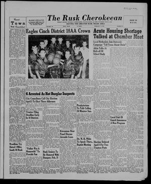 The Rusk Cherokeean. (Rusk, Tex.), Vol. 110, No. 34, Ed. 1 Thursday, February 13, 1958