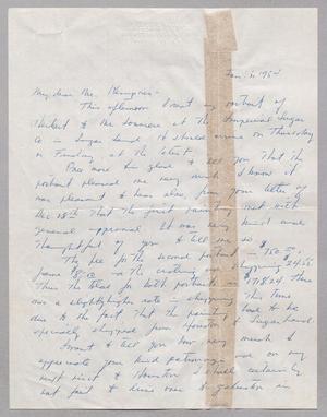 [Letter from Lloyd Embry to I. H. Kempner, January 5, 1954]