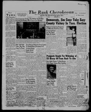 The Rusk Cherokeean. (Rusk, Tex.), Vol. 111, No. 20, Ed. 1 Thursday, November 6, 1958