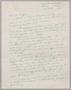 Letter: [Handwritten Letter From Natalie Ornish to I. H. Kempner, April 28, 1…