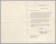 Letter: [Letter from George C. Scott to I. H. Kempner, October 14, 1954]