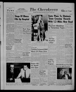 The Cherokeean. (Rusk, Tex.), Vol. 112, No. 31, Ed. 1 Thursday, January 21, 1960