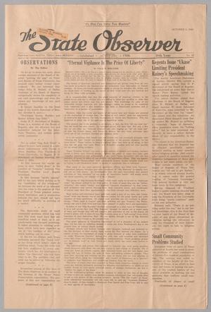 The State Observer (Austin, Tex.), Vol. 38, No. 23, Ed. 1 Monday, October 9, 1944