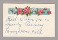 Text: [Greeting card from Fannie and Mose Feld to Isaac H. Kempner, 1955]