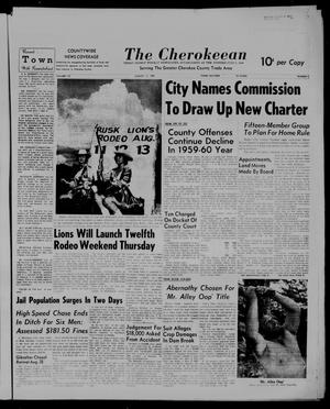 The Cherokeean. (Rusk, Tex.), Vol. 113, No. 8, Ed. 1 Thursday, August 11, 1960