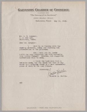[Letter from Rosella H. Werlin to I. H. Kempner, May 18, 1945]