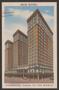 Primary view of [Postcard of the Rice Hotel, Houston, Texas, September 10, 1945]
