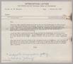 Letter: [Inter-Oiffice Letter from Robert Lee Kempner to Mr. D. W. Kempner, J…